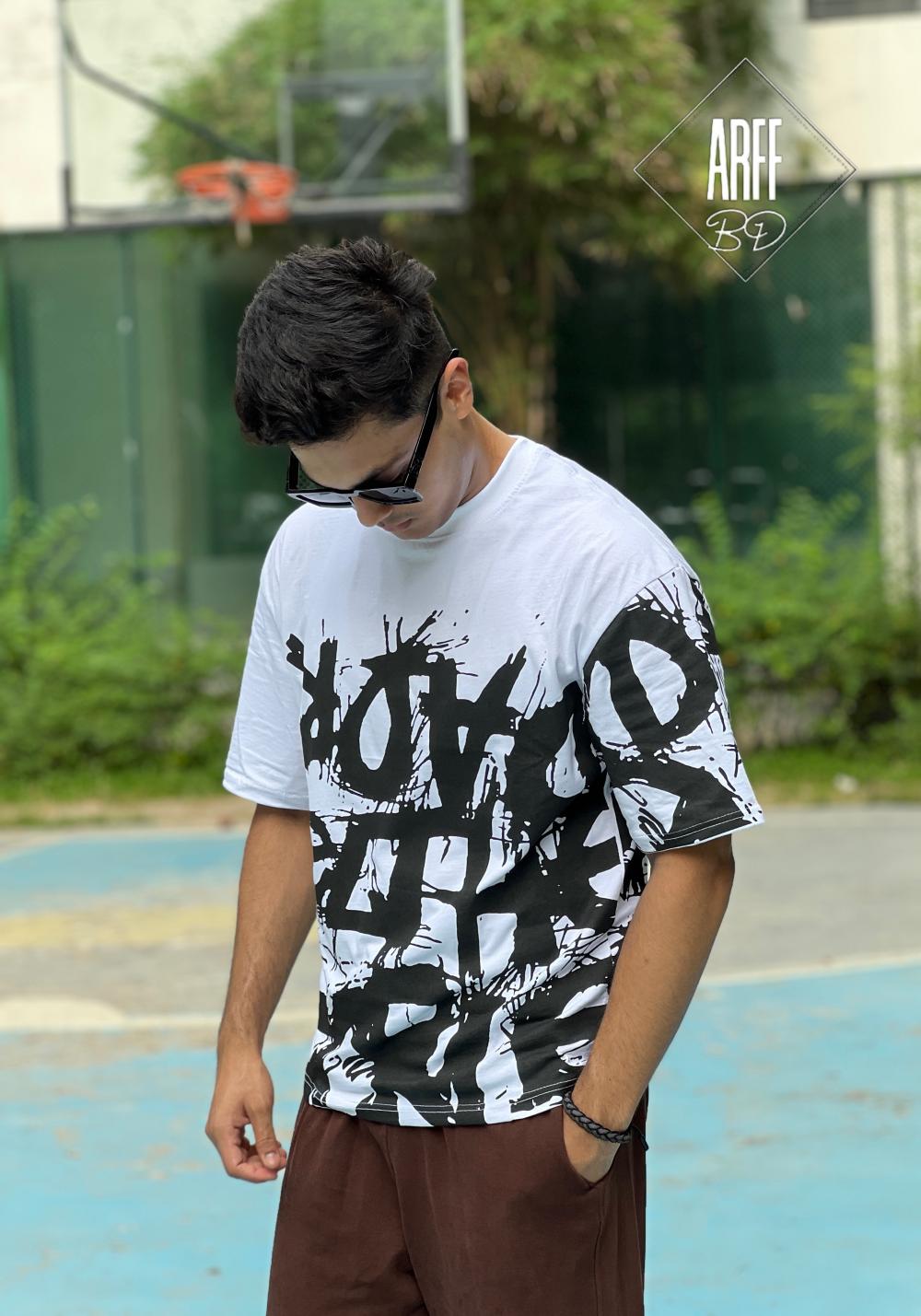 Graffiti Splatter (White)