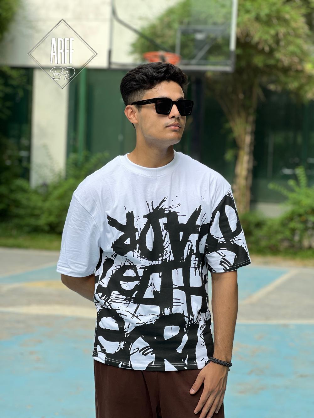 Graffiti Splatter (White)